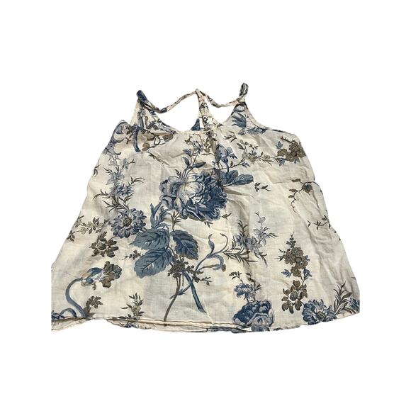 Bsbee Cotton Floral Pajama Set Toile Cottagecore Costal Womans S/M - Picture 3 of 10